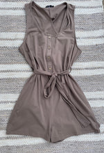 Load image into Gallery viewer, On Taupe of the World Romper
